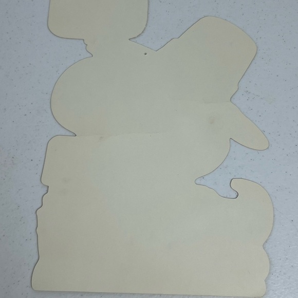 VTG 1958 Hallmark Peanuts Snoopy Count Your Blessings Diecut Decor Fall Schulz - Picture 7 of 11